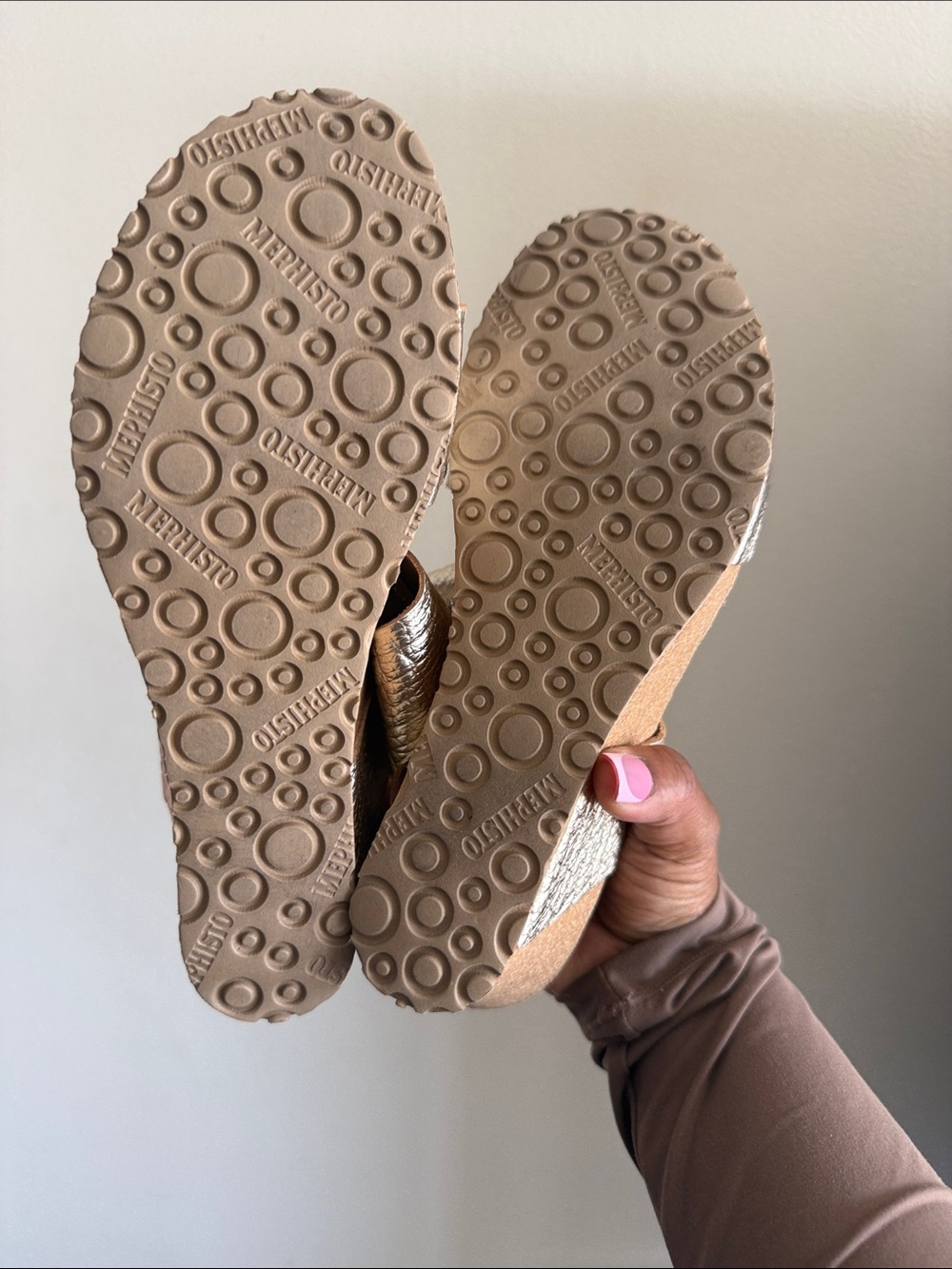 Mephisto Lisandra in Gold 8W 38 - Picture 15 of 15